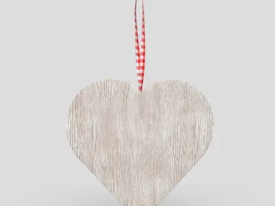 CC0 - Deco Heart Free low-poly 3D model