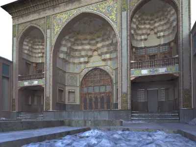 husein xan house 3D model