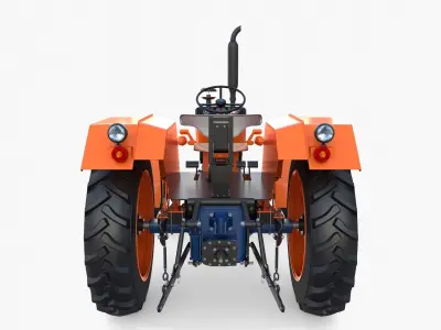 U650 Tractor v4 3D model