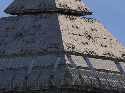 Spaceship 3D model 22