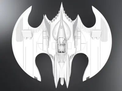 Batwing Scale model 3D print model