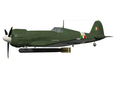Fiat G57 3D model