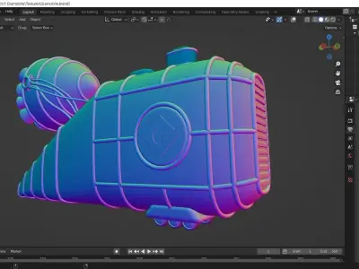 Grumobile toy camera 3D model