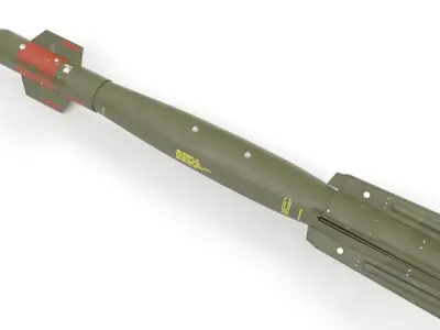 GBU-10 Paveway II Laser Guided Bomb 3D model