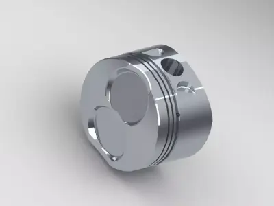 Piston Lycoming IO-390 3D model