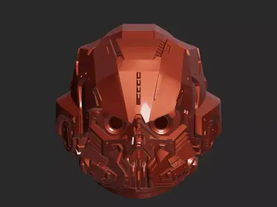Hellghast 2 Helmet 3D print model