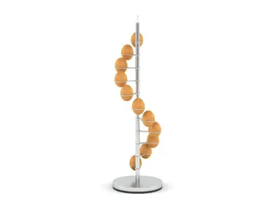 Egg on a holder 3D model