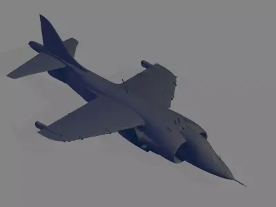 AV-8C Harrier 3D model