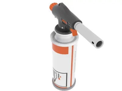 Gas Torch 3D model
