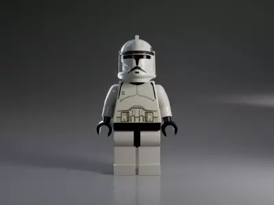 Lego Stormtrooper 3D model