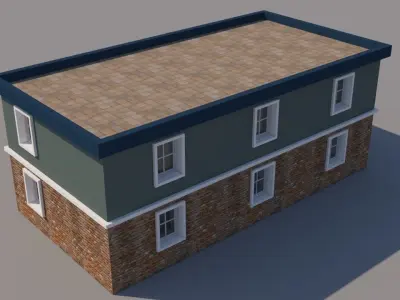 House for Video Games 3D model