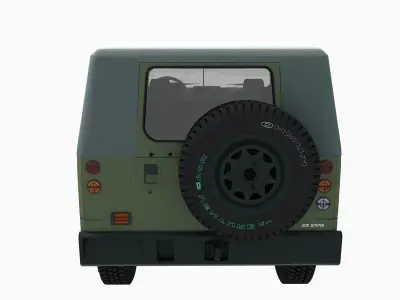 Chinese military vehicle  3D model