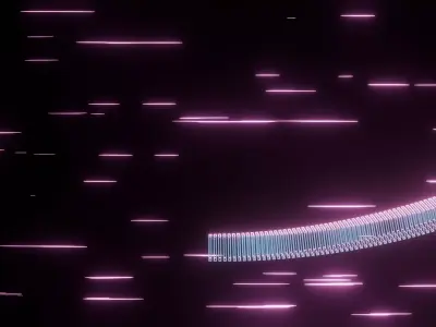 Abstract Torus Animation Free 3D model