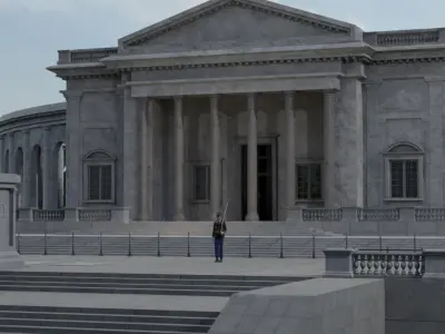 Arlington National Cemetery 3D model