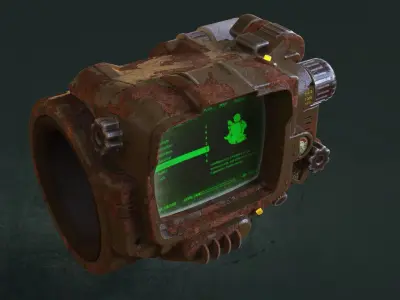 Pip Boy - Fallout 3D model