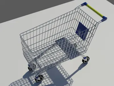 Shopping Cart Free 3D model