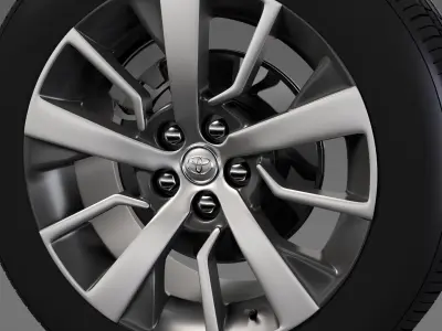 Toyota ProAce Verso wheel 2017 3D model