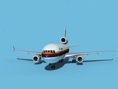 McDonnell Douglas MD-11 United 1 3D model