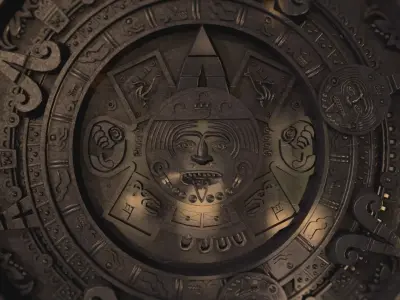 Mayan Calendar 3D model get