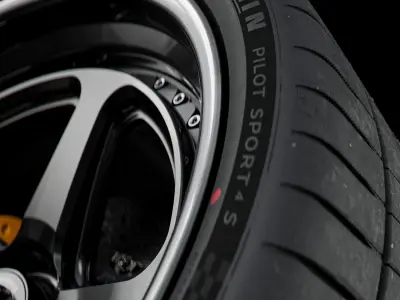 Michelin Pilot Sport 4S 355 25 ZR21 107Y 3D model