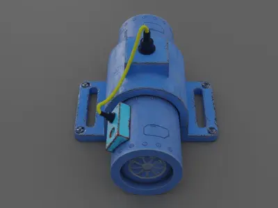 Part of the mechanism 3D model
