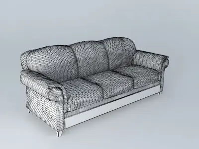 Pillow Sofa Free 3D model
