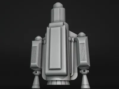 Wearable Mandalorian Jetpack 3D print model