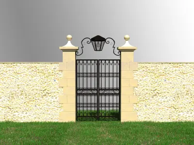 Iron Gate 3D model