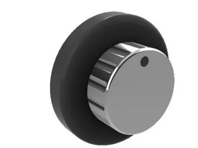Knob Button 3D model