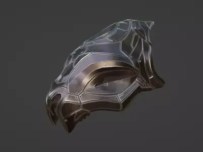 Low-poly Robot dinosaur Low-poly 3D model