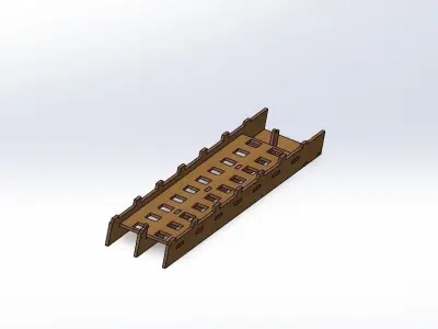 Electromagnetism Linear Motor Prototype Free 3D print model