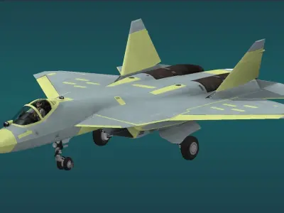  T-50 Prototype 3D model