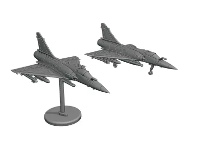 Dassault Mirage 2000 3D print model