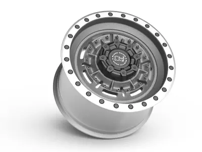 Black Rhino Abrams TEXTURED MATTE GUNMETAL 3D model