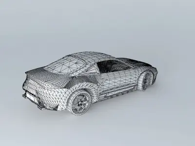 mitsubishi eclipse 1994 remodelado Free 3D model