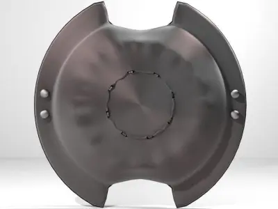 Personal Armor Shield - Spartan Shield 3D model