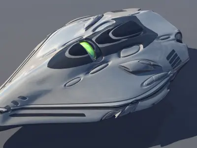 Ion Glyder Starcruiser 3D print model