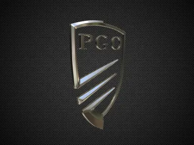 pgo logo 3D model