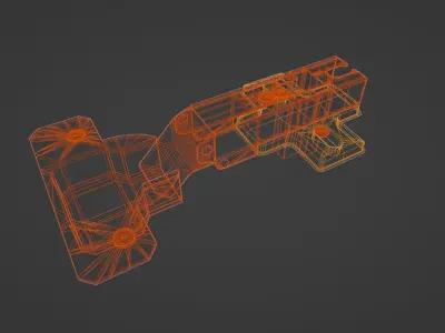 furniture hinge Free low-poly 3D model