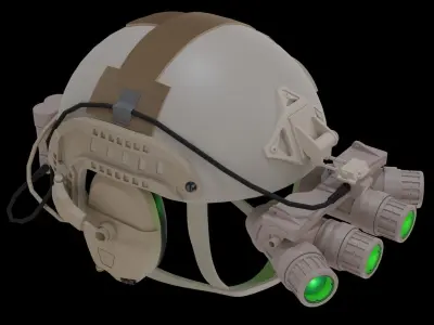 Ops Core Helmet GPNV-18 3D model