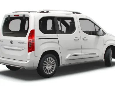 Toyota ProAce City Verso 2021 3D model