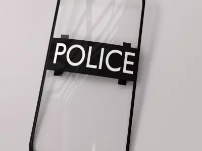 Riot Shield 3D model