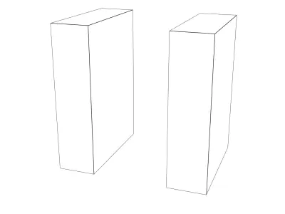 Folder Low Poly metal file box and Free low-poly 3D model