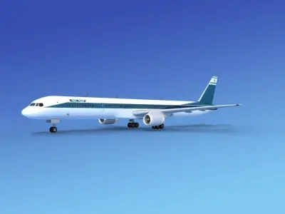 Boeing 757-300 El Al 3D model