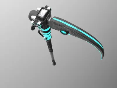 Tech Scikle  Low-poly 3D model