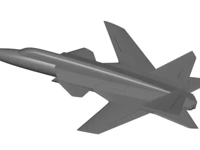 Sukhoi SU-57 3D model