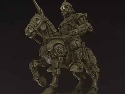 The Clockwork Hussar 3D model