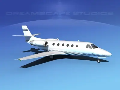 Cessna C560XL Citation V15 3D model