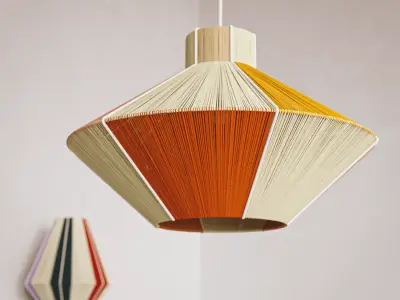  WeraJane Daisy Disc Lamp Model 