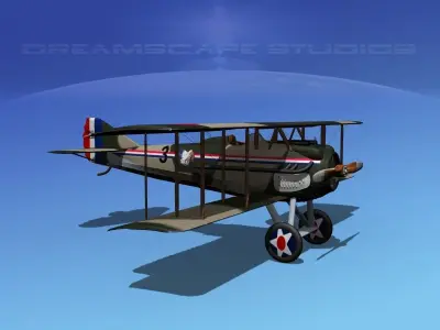 SPAD SXIII V02 3D model